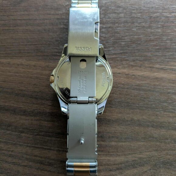 Fossil Riley Women's Multifunction Watch Silver Rose Gold Crystals ES-2787 - Picture 3 of 5